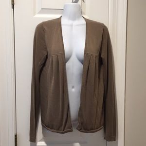 GAP Beige Open Cardigan